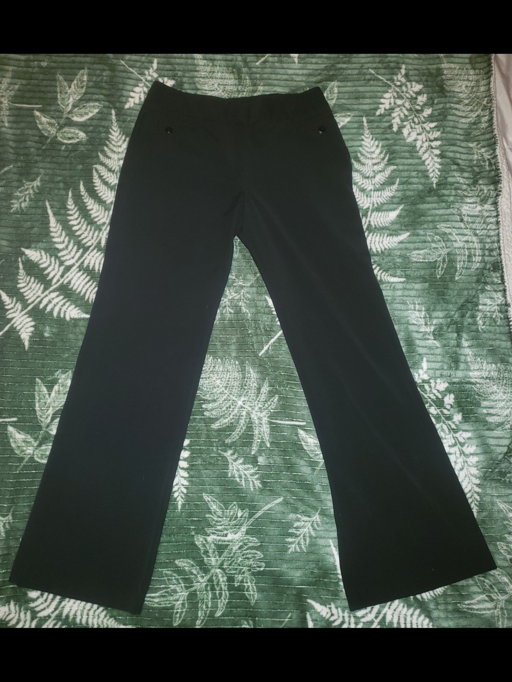 Black Dress Pants - Classic Wide-Leg